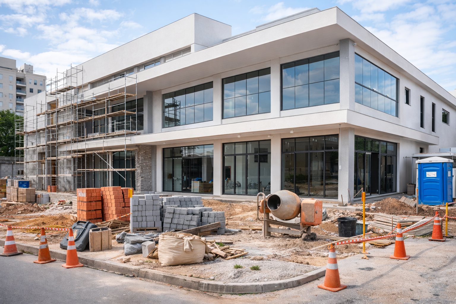 Construção comercial